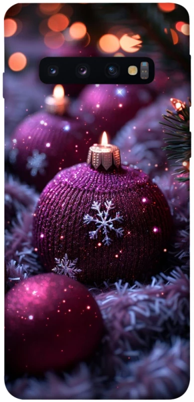 Чехол на Samsung Galaxy S10 Новогодний v44 фото 1 из 1
