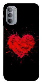 Чохол на Motorola Moto G31 Splash heart фото 1 з 1