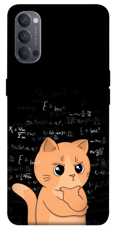 Чехол на Oppo Reno 4 Smart cat фото 1 из 1