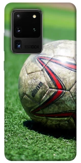 Чехол на Samsung Galaxy S20 Ultra Мяч на газоне фото 1 из 1