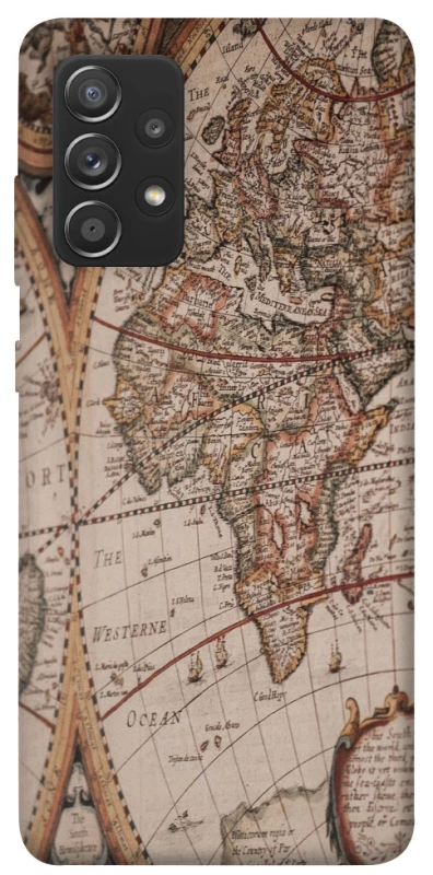 Чехол на Samsung Galaxy A72 4G / A72 5G Карта путешествий фото 1 из 1