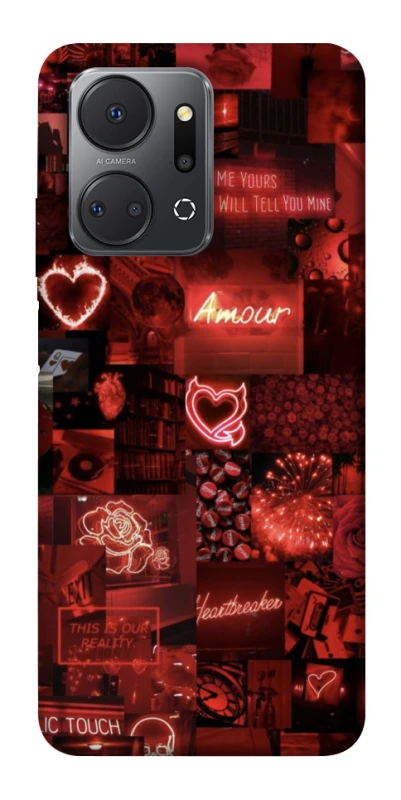 Чохол на Huawei Honor X7a Love collage ver.6 фото 1 з 1