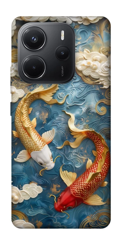 Чехол на Xiaomi Redmi Note 14 4G (Int. version) Koi carp фото 1 из 1