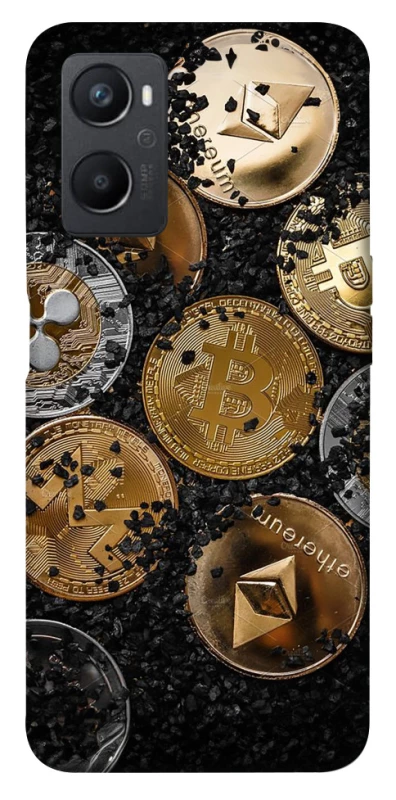Чохол на Oppo A96 Many coins v2 фото 1 з 1