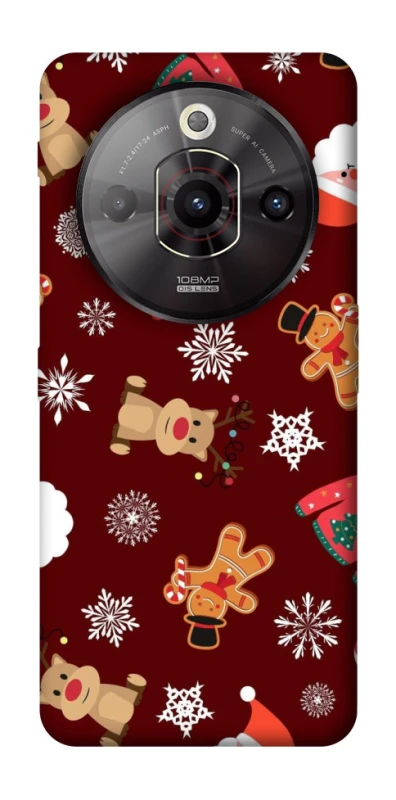 Чехол на ZTE Nubia Focus Pro Новогодний v6 фото 1 из 1