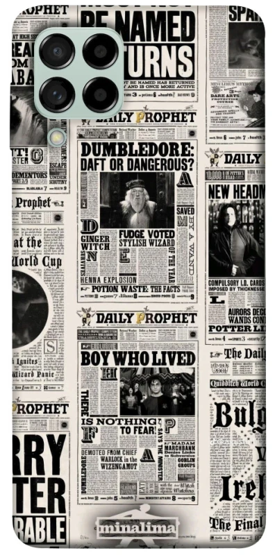 Чохол на Samsung Galaxy M53 5G Harry Potter newspaper фото 1 з 1