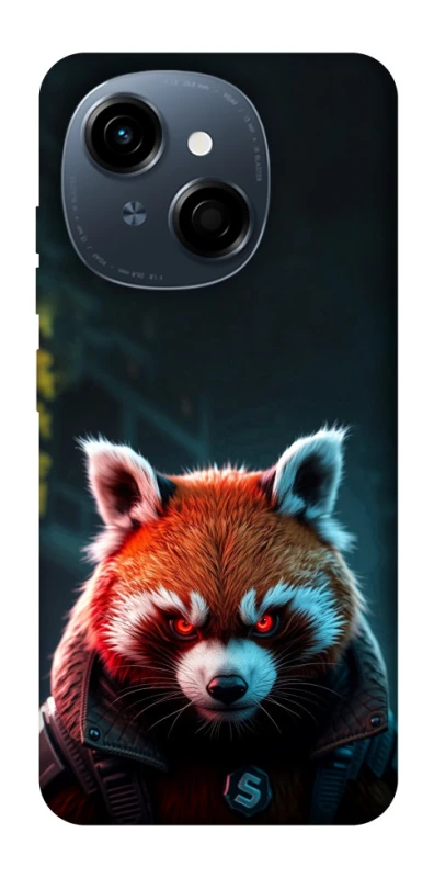 Чохол на TECNO Spark Go 1 Cyber Red Panda фото 1 з 1