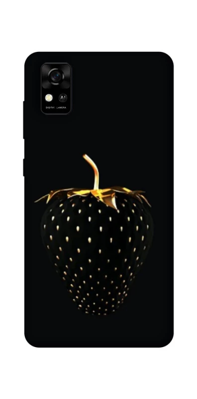 Чохол на ZTE Blade A31 Чорна полуниця фото 1 з 1