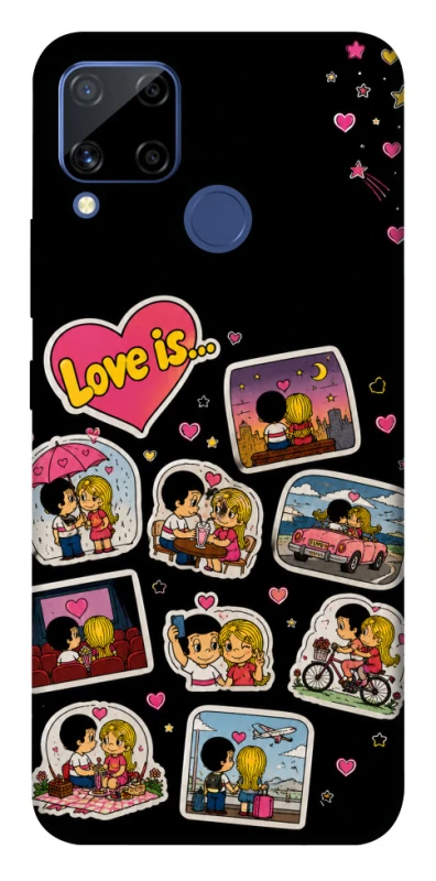 Чохол на Realme C15 Love is ver.3 фото 1 з 1