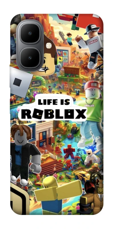 Чохол на Infinix Smart 10 Life is Roblox фото 1 з 1