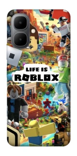 Чехол на Infinix Smart 10 Life is Roblox фото 1 из 1