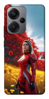 Чехол на Xiaomi Redmi Note 13 Pro+ Cyber space girl ver.5 фото 1 из 1