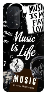 Чохол на Oppo A54 5G / A74 5G Music is Life фото 1 з 1