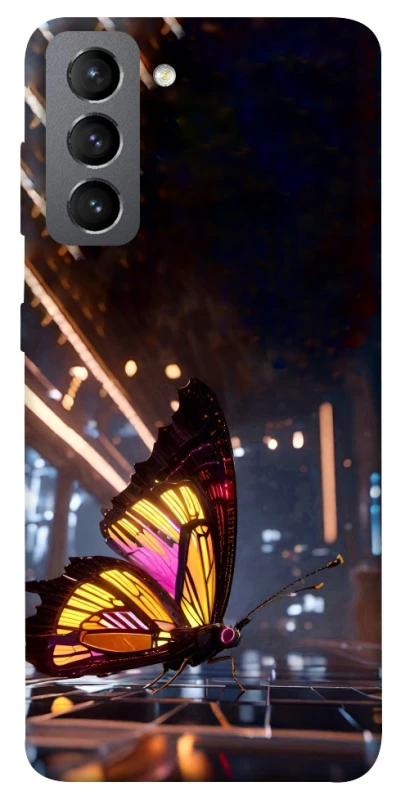 Чехол на Samsung Galaxy S21 FE Cyber butterfly фото 1 из 1