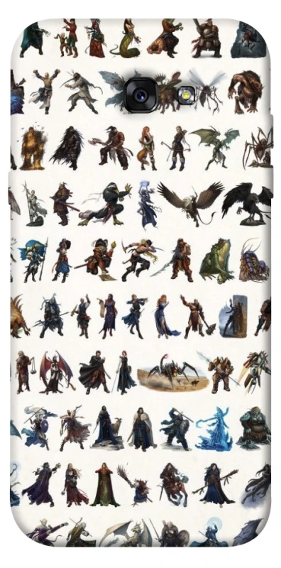 Чохол на Samsung A720 Galaxy A7 (2017) Character Selection фото 1 з 1