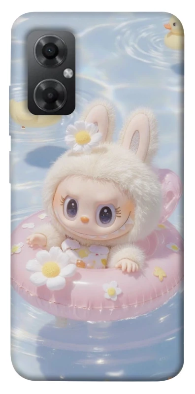 Чохол на Xiaomi Redmi Note 11R Labubu swimming фото 1 з 1