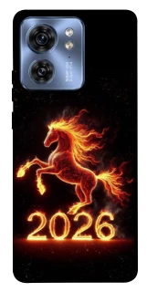 Чохол на Motorola Edge 40 Red Fire Horse ver.1 фото 1 з 1