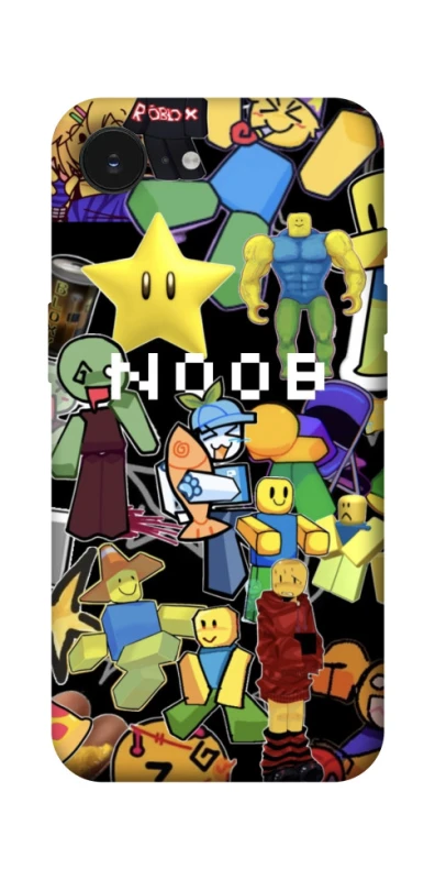 Чохол на Apple iPhone 16e (6.1") Roblox Noob фото 1 з 1