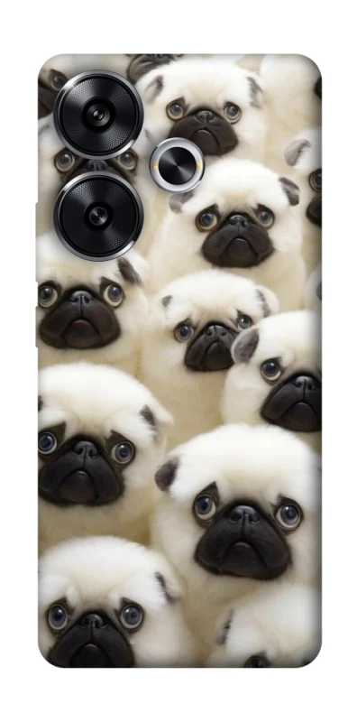 Чохол на Xiaomi Poco F6 Doggy Pug Love фото 1 з 1
