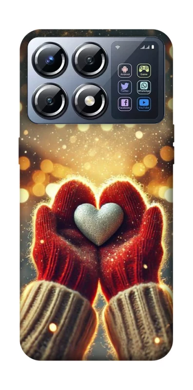 Чохол на Xiaomi POCO X8 Pro Heart in hand фото 1 з 1