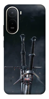 Чехол на Xiaomi Redmi A7 Pro 4G Мечи Ведьмака фото 1 из 2