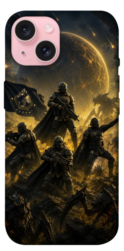 Чохол на Apple iPhone 15 (6.1") HELLDIVERS ver.2 фото 1 з 1