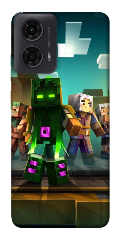Чохол на Motorola Moto G24 Minecraft dungeon фото 1 з 1