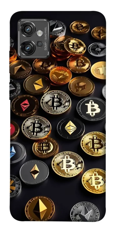 Чохол на Motorola Moto G32 Many coins фото 1 з 1