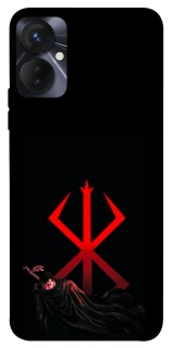 Чохол на TECNO Spark 9 Pro (KH7n) Berserk Red Logo фото 1 з 1