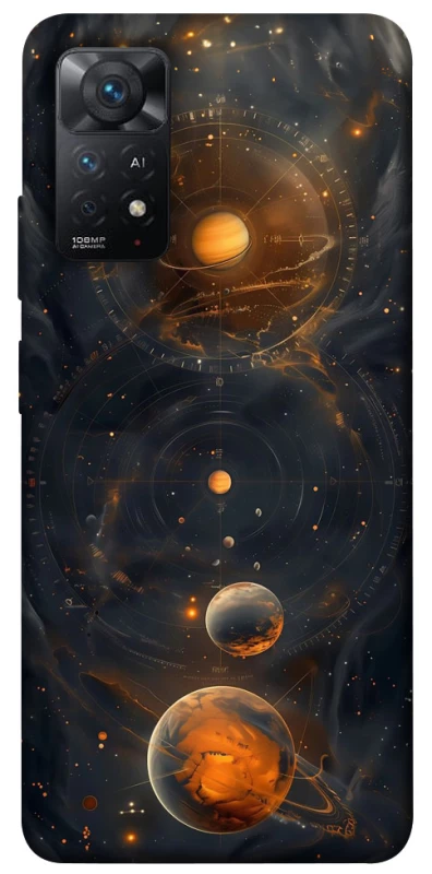 Чехол на Xiaomi Redmi Note 12 Pro 4G Солнечная система фото 1 из 1