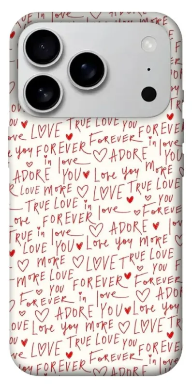 Чохол на Apple iPhone 18 Pro Max Love aesthetic ver.4 фото 1 з 1