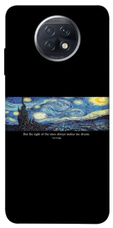 Чехол на Xiaomi Redmi Note 9 5G / Note 9T Starry night Van Gogh фото 1 из 1