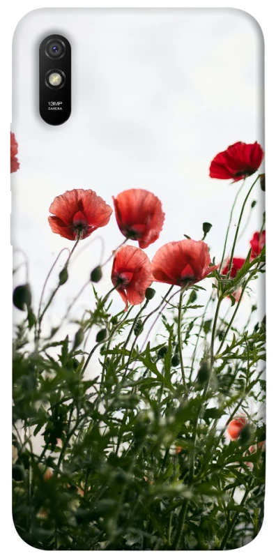 Чохол на Xiaomi Redmi 9A Поле маків фото 1 з 1
