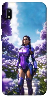 Чехол на Samsung Galaxy A10 (A105F) Cyber space girl ver.4 фото 1 из 1