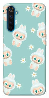 Чехол на Realme 6 Pro Labubu Green фото 1 из 1