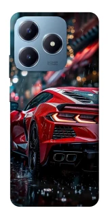 Чехол на Realme C63 Red sports car фото 1 из 1