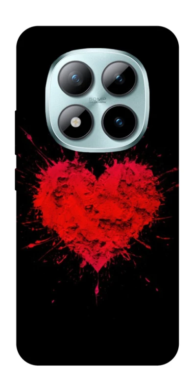 Чехол на Xiaomi Redmi Note 15 Pro+ 5G Splash heart фото 1 из 1