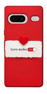 Чохол на Google Pixel 7 Love Mode ON фото 1 з 1