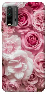 Чехол на Xiaomi Redmi 9T Розовые цветы фото 1 из 1
