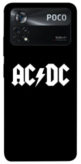 Чохол на Xiaomi Poco X4 Pro 5G AC/DC logo фото 1 з 1