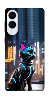 Чехол на Samsung Galaxy S25 Edge Cyber cat фото 1 из 1