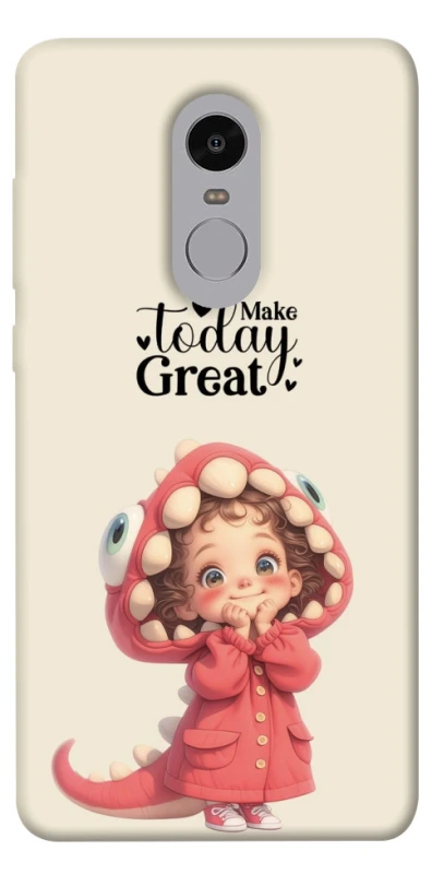 Чохол на Xiaomi Redmi Note 4X / Note 4 (Snapdragon) Make today great фото 1 з 1