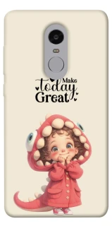 Чехол на Xiaomi Redmi Note 4X / Note 4 (Snapdragon) Make today great фото 1 из 1