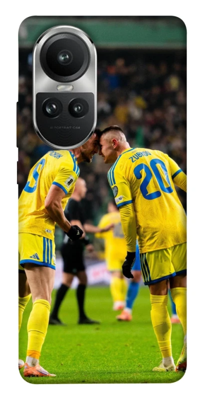 Чехол на Oppo Reno 10 UA-Football ver.2 фото 1 из 1