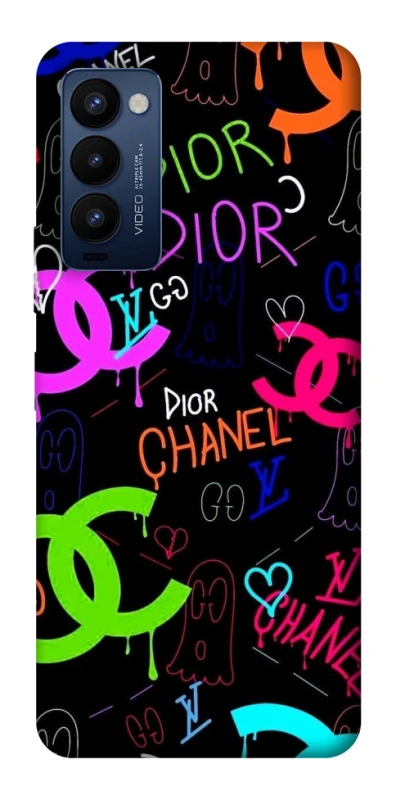 Чехол на TECNO Camon 18 Pro Fashion collage ver.5 фото 1 из 1