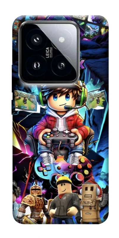 Чохол на Xiaomi 14 Pro Roblox collage ver.4 фото 1 з 1