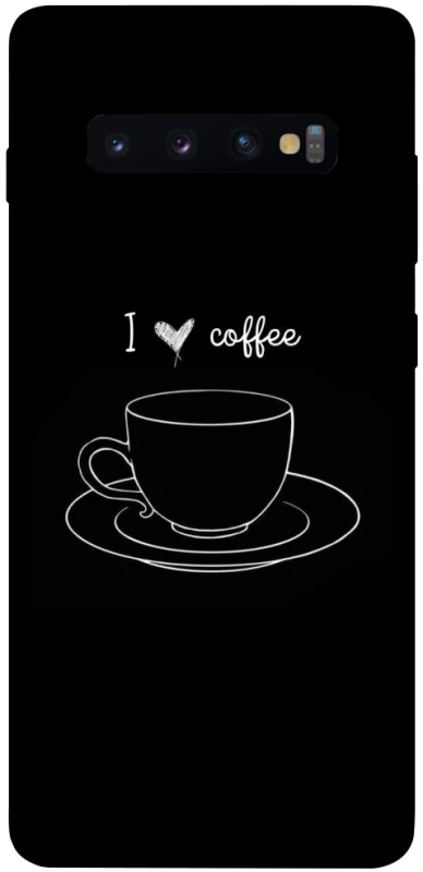 Чохол на Samsung Galaxy S10+ Black coffee фото 1 з 1