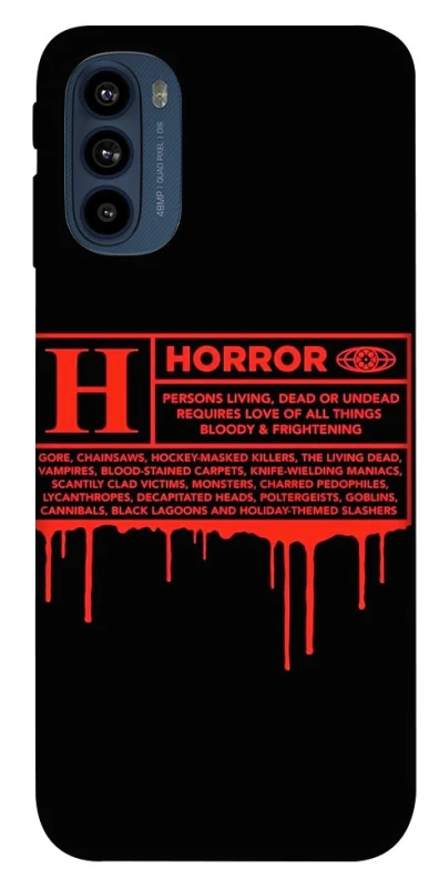 Чохол на Motorola Moto G41 Horror Halloween фото 1 з 1