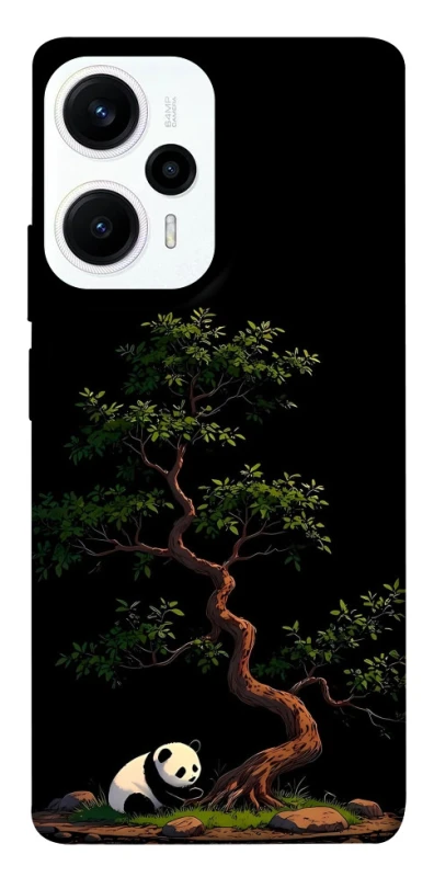 Чохол на Xiaomi Poco F5 / Note 12 Turbo Panda and tree фото 1 з 1