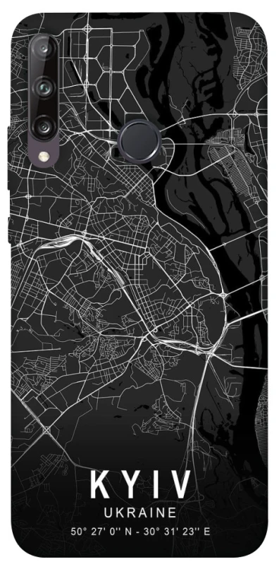 Чехол на Huawei P40 Lite E Kyiv map фото 1 из 1